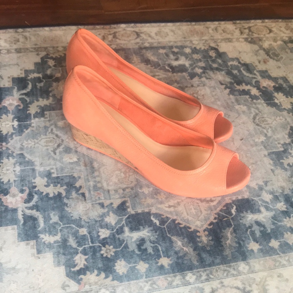 Cole Haan Nike Air Peep Toe Wedge Sandals